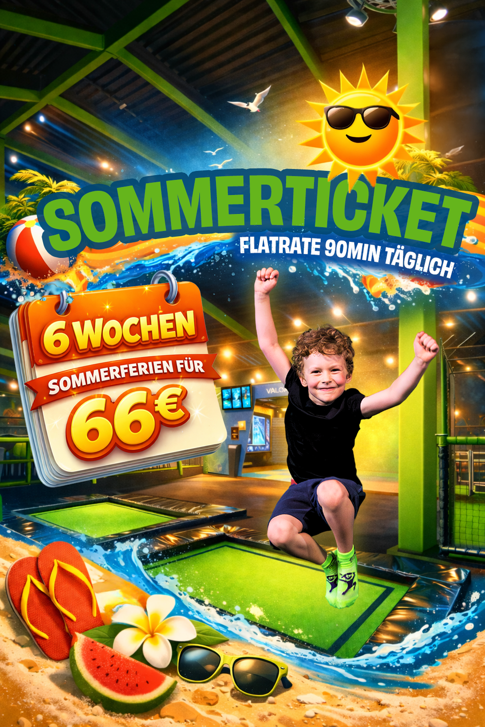 Poster Sommerticket